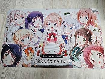 【レア品】ご注文はうさぎですか？　プレイマット　ごちうさ SDキャラver Amazon | ごちうさ 集合絵 カードゲーム ラバーマット プレイ